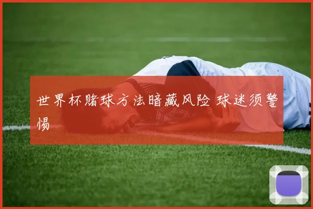 世界杯赌球方法暗藏风险 球迷须警惕